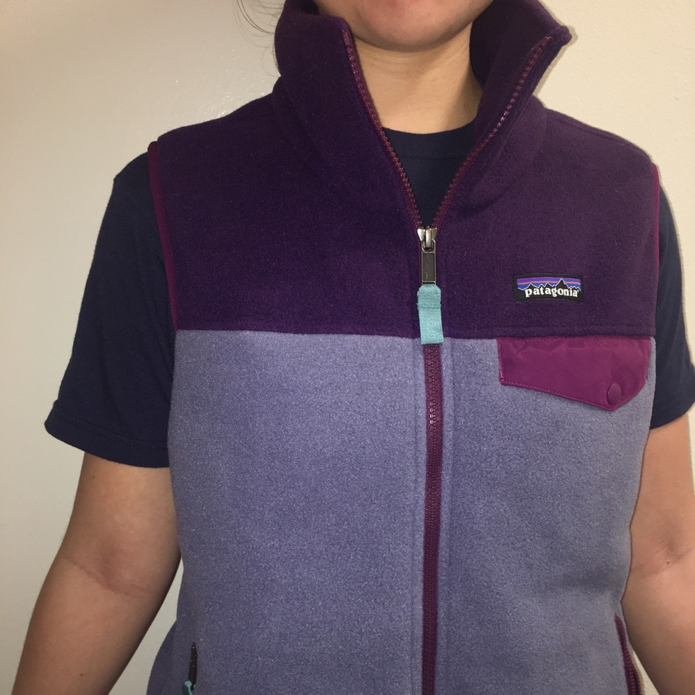 Patagonia Synchilla Purple Vest!